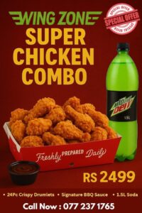 Perfect Combo - Party-க்கு Perfect Combo! 🎉🍗 - WING ZONE KATTANKUDY - Kattankudy Ads (KKY ADS)