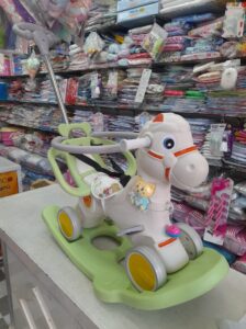 02 in 01 Roking Horse - the BabyShop Kattankudy