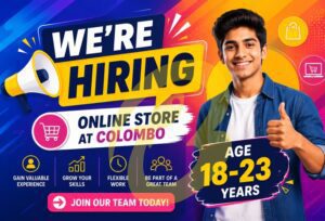 Salesperson Online Store Colombo - Salesperson தேவை - at Online Store Colombo - Kattankudy Ads (KKY ADS)