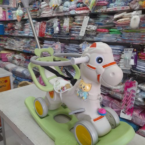 02 in 01 Roking Horse - the BabyShop Kattankudy