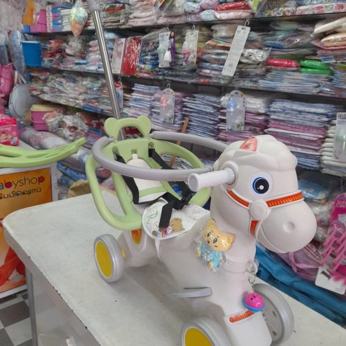 02 in 01 Roking Horse - the BabyShop Kattankudy