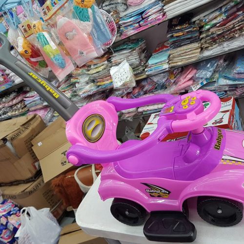 Ride on Car With Support and Handle - The BabyShop Kattankudy-3